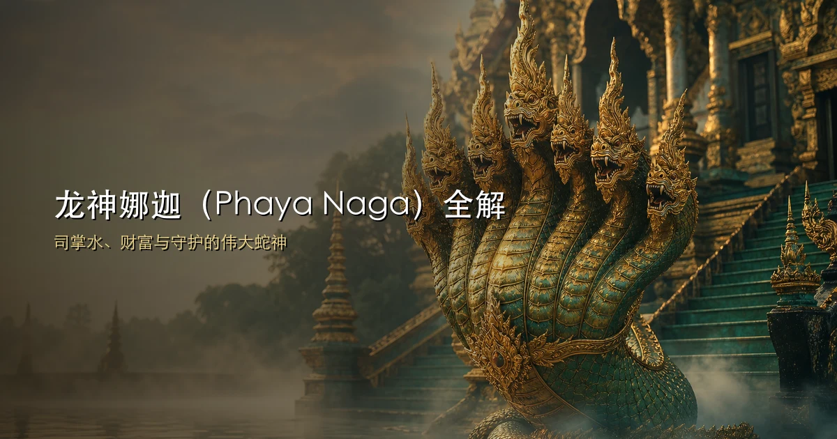 龙神娜迦(Phaya Naga)全解:司掌水、财富与守护的伟大蛇神