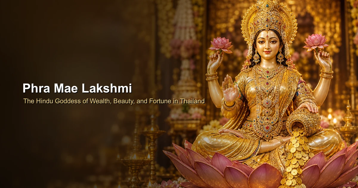 Phra Mae Lakshmi: The Hindu Goddess of Wealth, Beauty, and Fortune in Thailand