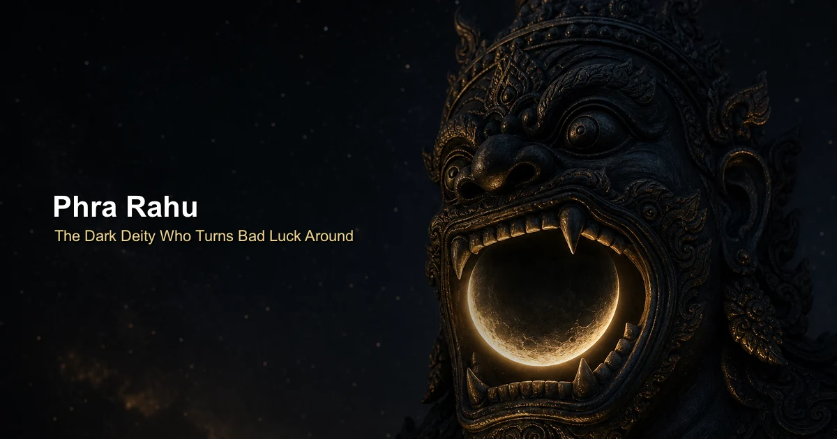Phra Rahu: The Dark Deity Who Turns Bad Luck Around