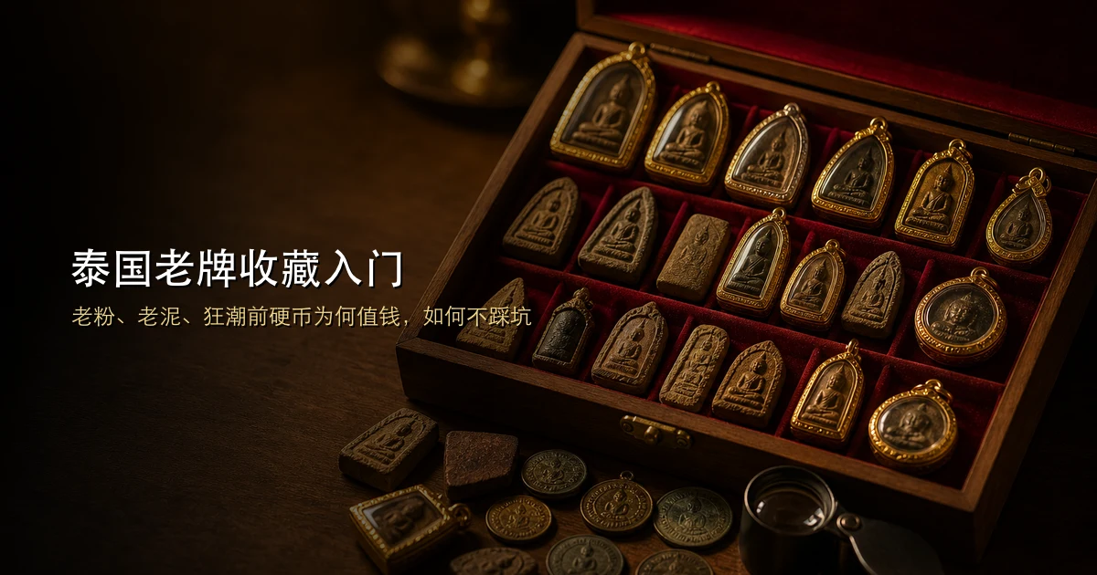 泰国老牌收藏入门:老粉、老泥、狂潮前硬币为何值钱,如何不踩坑