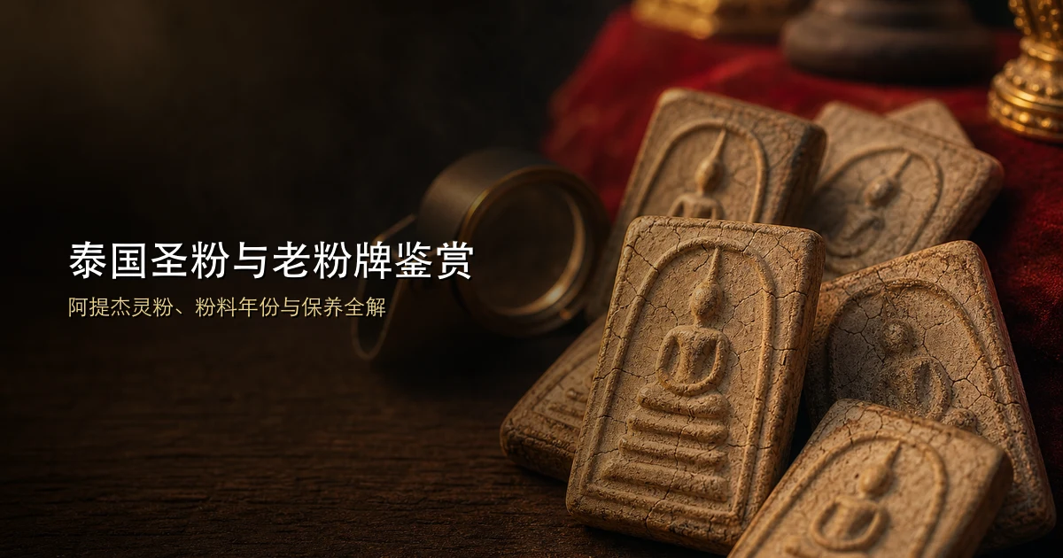 泰国圣粉与老粉牌鉴赏:阿提杰灵粉、粉料年份与保养全解