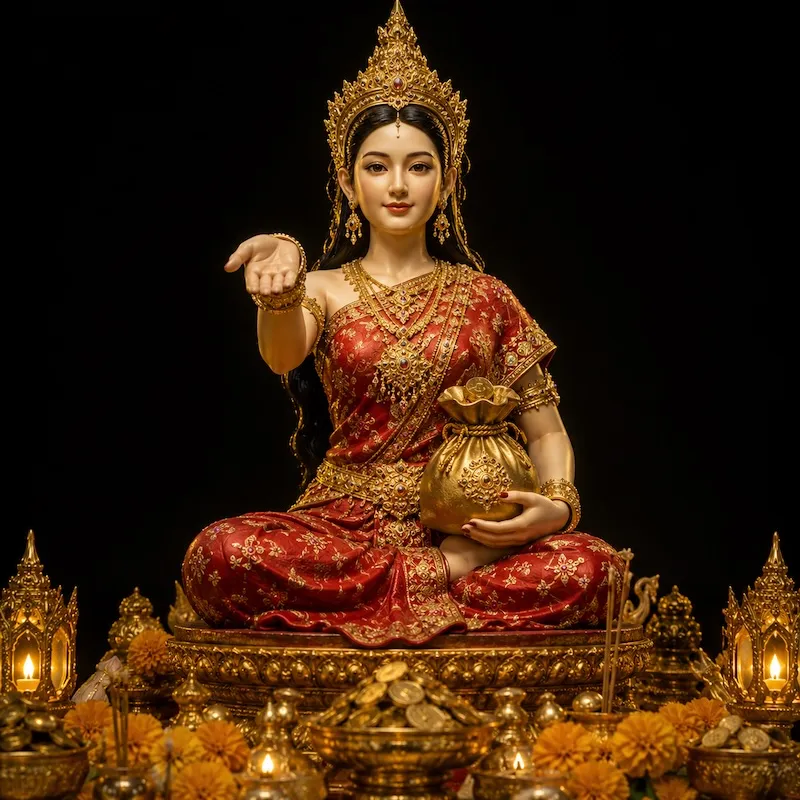 南掌招财女神