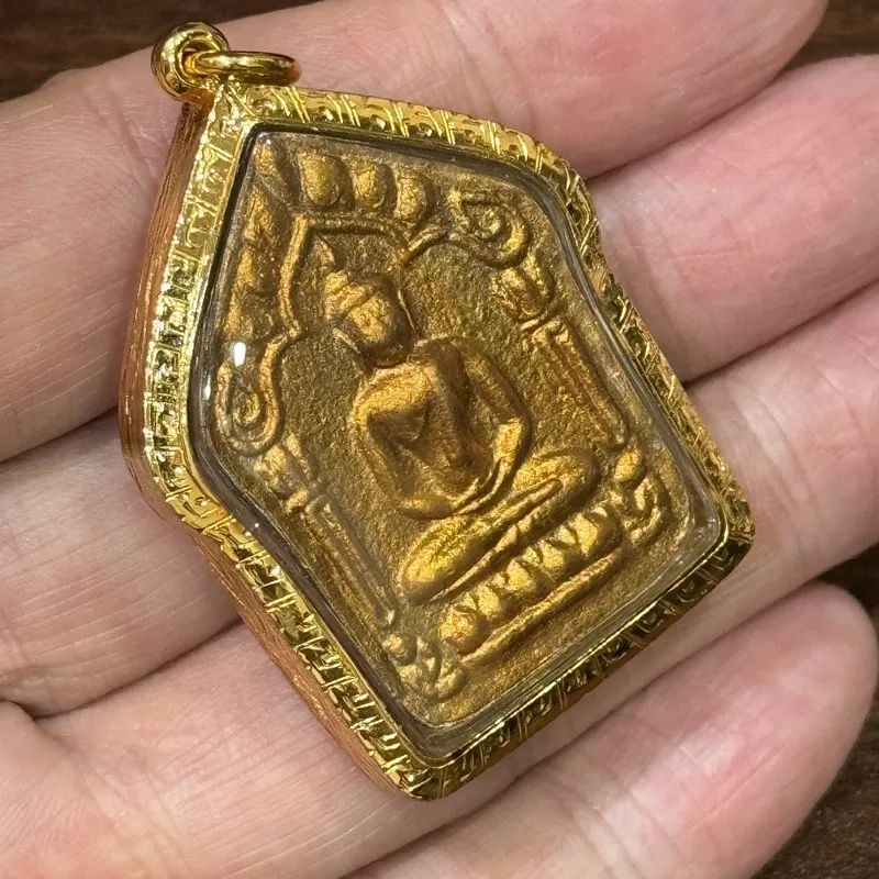 龙婆添 · 拉哈莱寺丨พระขุนแผน坤平 · 诞辰146周年纪念版 · 大模圣粉 · 白背符咒 · 佛历2568年督造 3