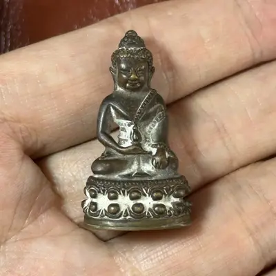 LP Thong Bai · Medicine Buddha Kring · Chinbanchon · Mixed Metal · Wat Salad Phrao B.E. 2556 — One Piece Only