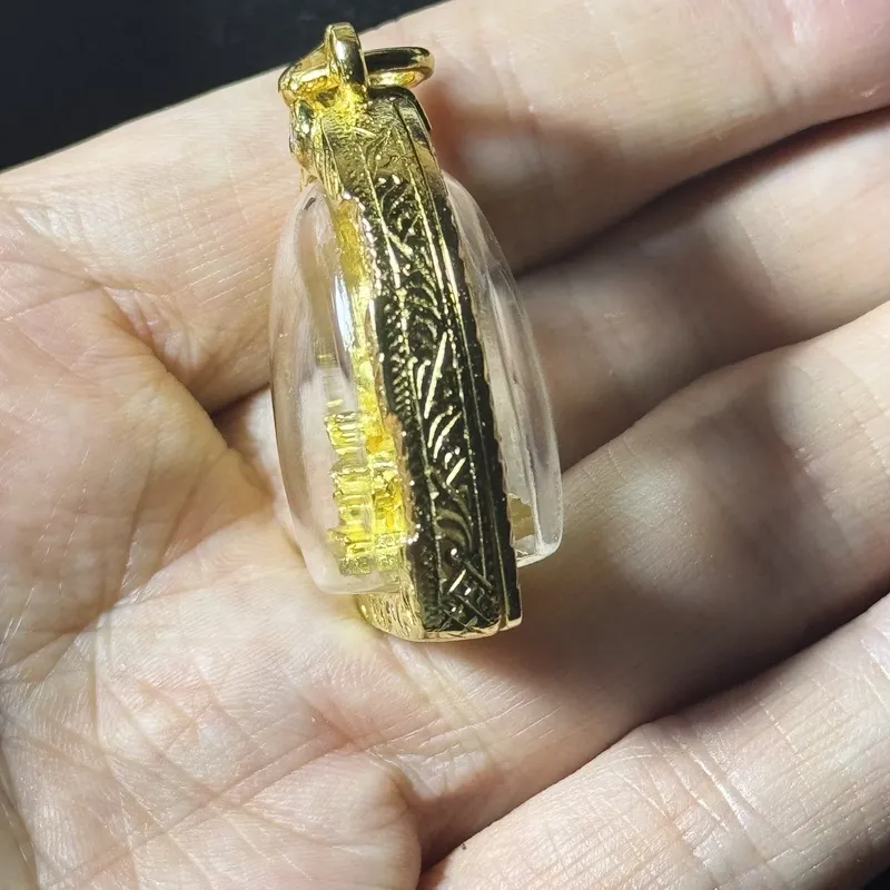 龙婆雨水·四面神·铜质（佛历2556年派隆寺·龙婆判101周年冥诞纪念法会开光｜意大利金防水壳·初缘系列） 5