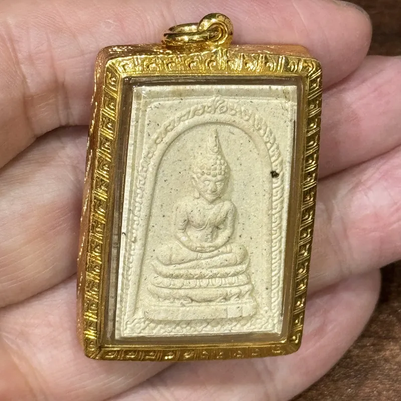 龙婆添 · 拉哈莱寺丨พระสมเด็จไร่วารี崇迪莱瓦丽 · 复古版 · 圣粉 · 意大利金壳 · 佛历2563年督造 3
