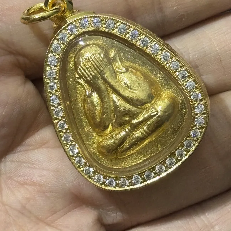 龙婆坤·百万银兰必打·佛历2540年瓦班莱寺开光（萨马空卡认证｜招财必打经典款） 8