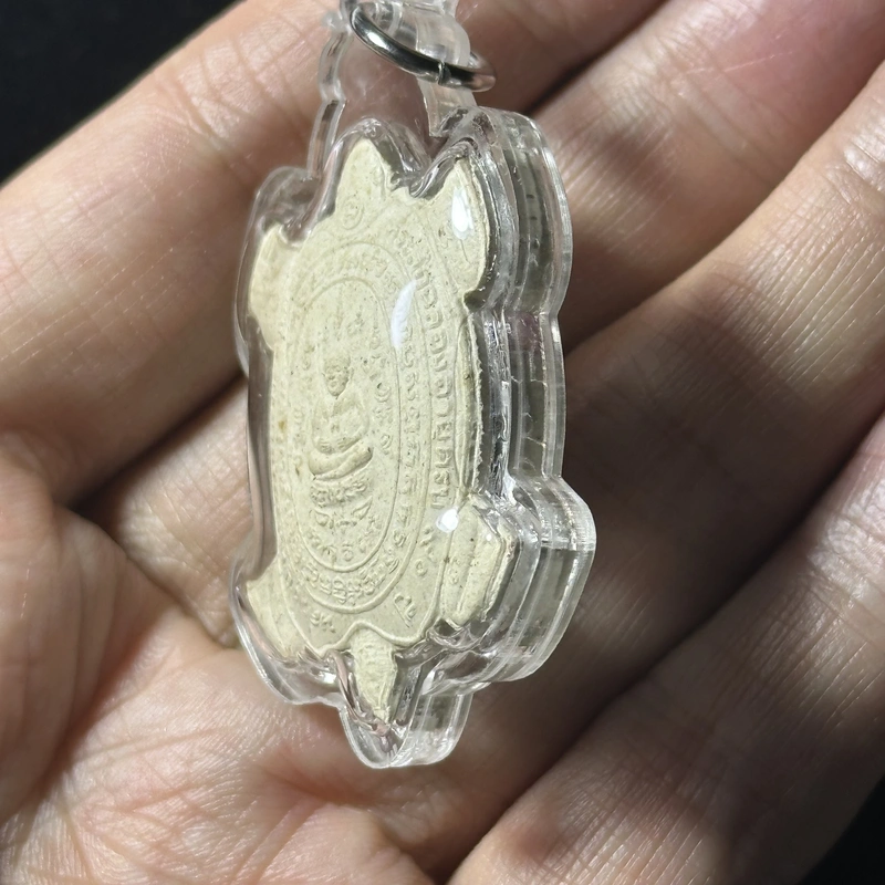 龙婆柳·招财龟·庆祝90岁纪念版·粉质（佛历2538年瓦莱滕通寺加持｜财龟鼻祖·全泰第一招财龟大师） 6