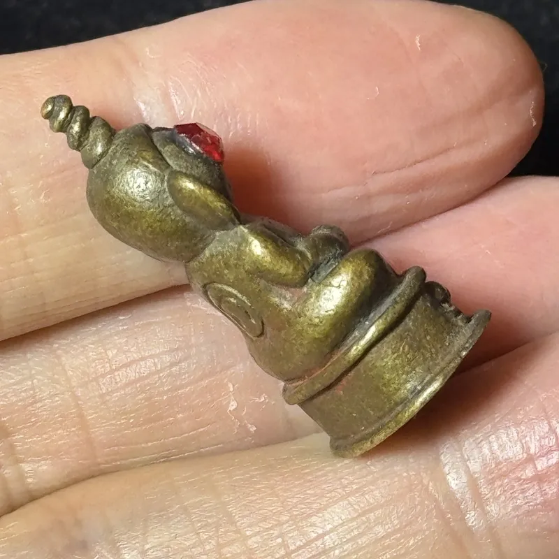 Luang Pho Koy · Phra Ngang Red-Eye · Sacred Alloy · Wat Khao Din Tai, Buriram B.E. 2551 — Limited Run of 999, One of a Kind, Uncased 6