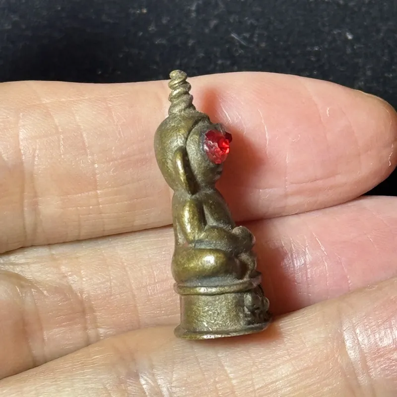 Luang Pho Koy · Phra Ngang Red-Eye · Sacred Alloy · Wat Khao Din Tai, Buriram B.E. 2551 — Limited Run of 999, One of a Kind, Uncased 3