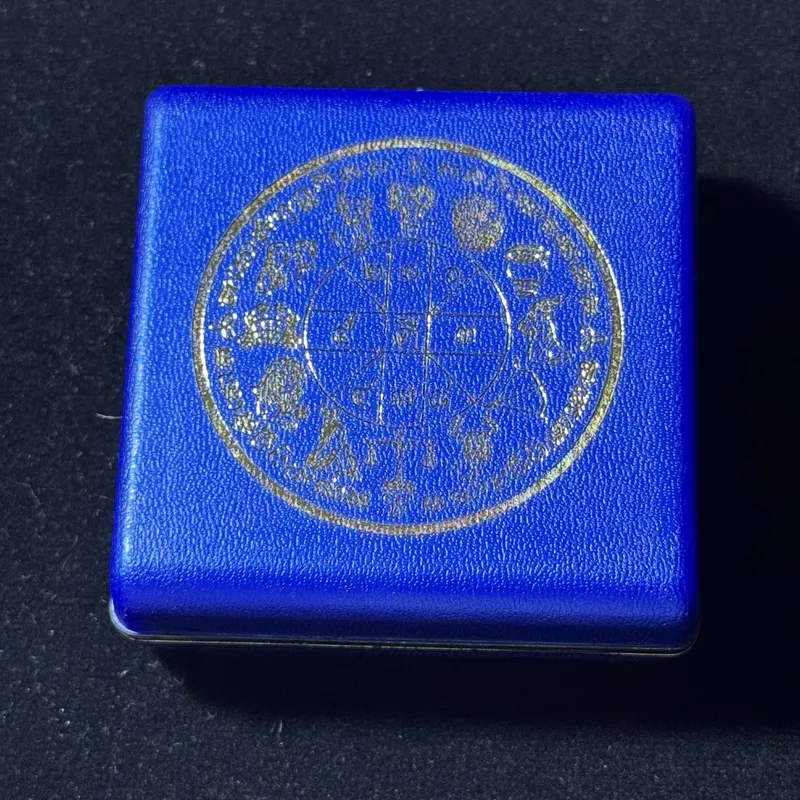 Luang Pee Namfon · Period 9 Lapis Lazuli Cosmic Feng Shui Coin · Wat Phai Lom B.E. 2567 8