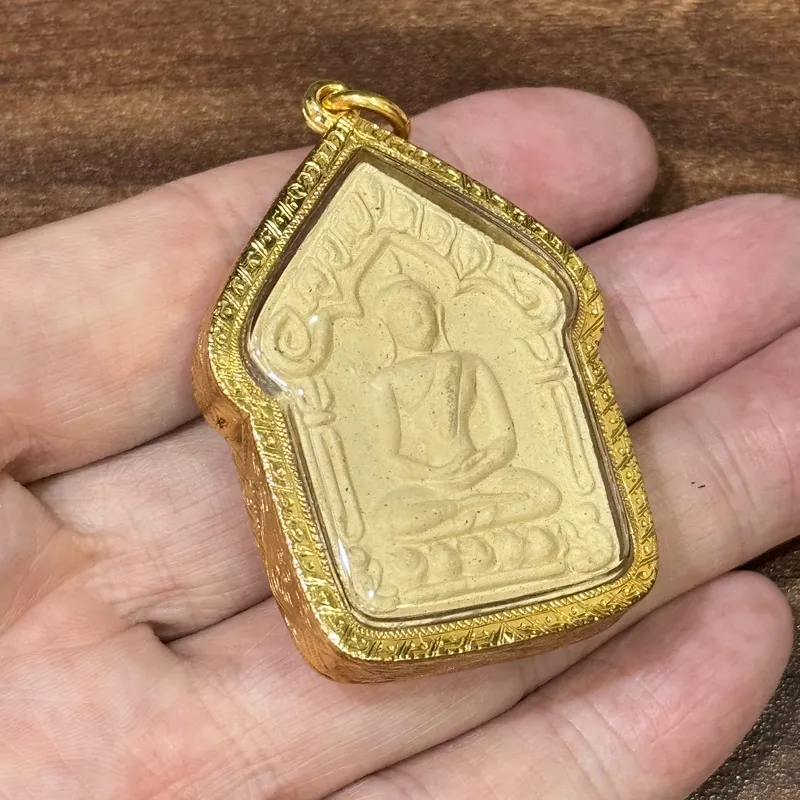 Luang Phor Tim · Wat Laharn Rai | Khun Paen Phrai Kuman · Banju Hua Jai Edition · Large · Twin Takrut · B.E. 2557 1