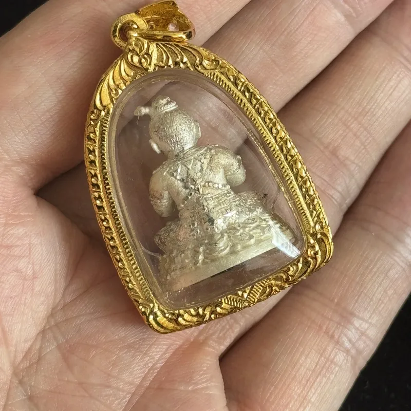 龙婆雨水·古曼童·银质·佛历2556年101周年冥诞法会开光｜意大利金防水壳·初缘系列 7