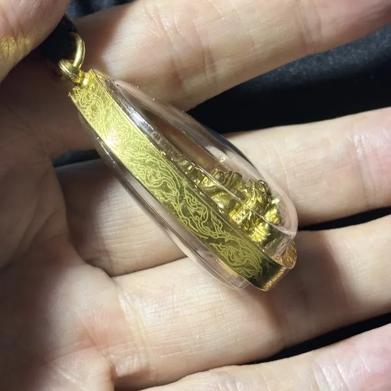 龙婆扎兰·药师佛·足金限量版（พระกริ่ง）·佛历2554年一期·安帕万寺（全球限量19尊·足金佛尊+金壳·含壳约42克·仅此一尊） 3