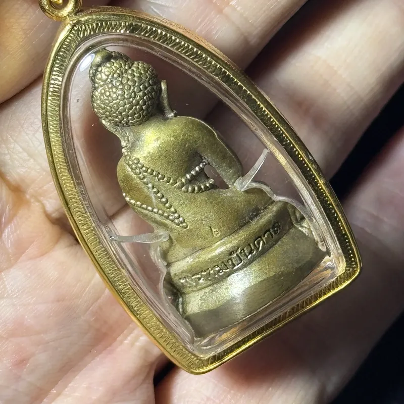 龙婆扎兰·药师佛·粉质（佛历2556年安帕万寺亲主开光｜意大利防水壳·仅此一件） 8