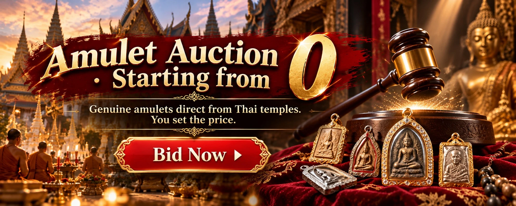 Merit Messenger — Authentic Thai amulets direct from Bangkok temples
