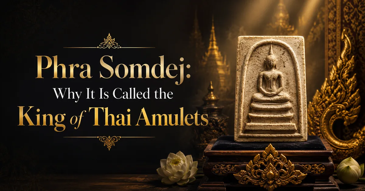 Phra Somdej: Why It Is Called the King of Thai Amulets