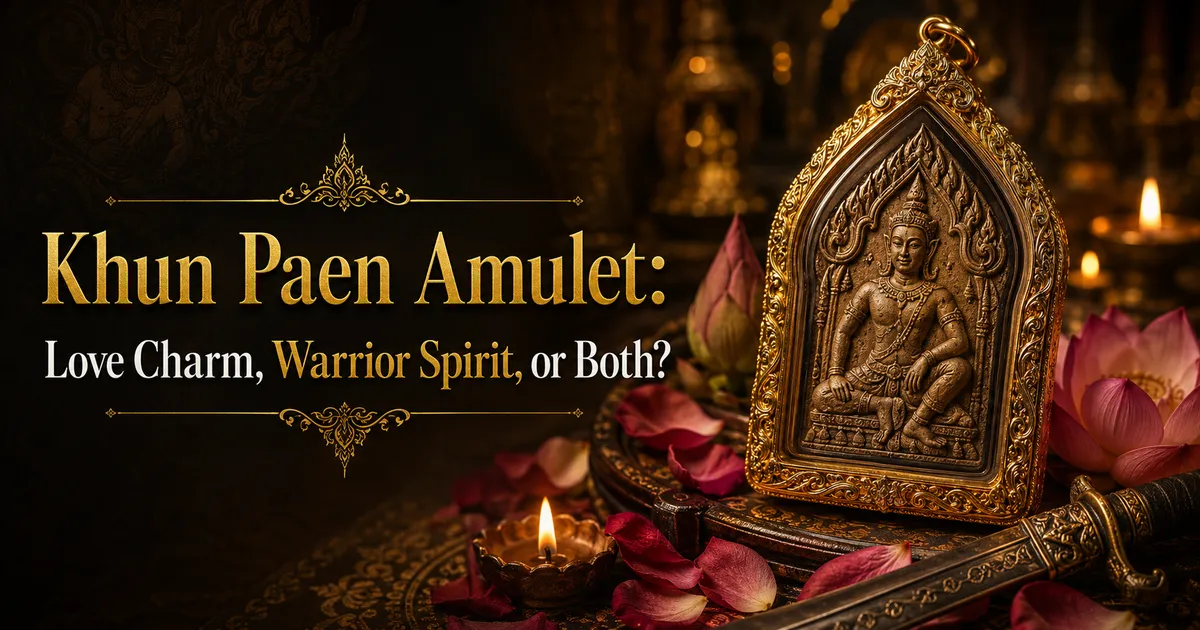 Khun Paen Amulet: Love Charm, Warrior Spirit, or Both?