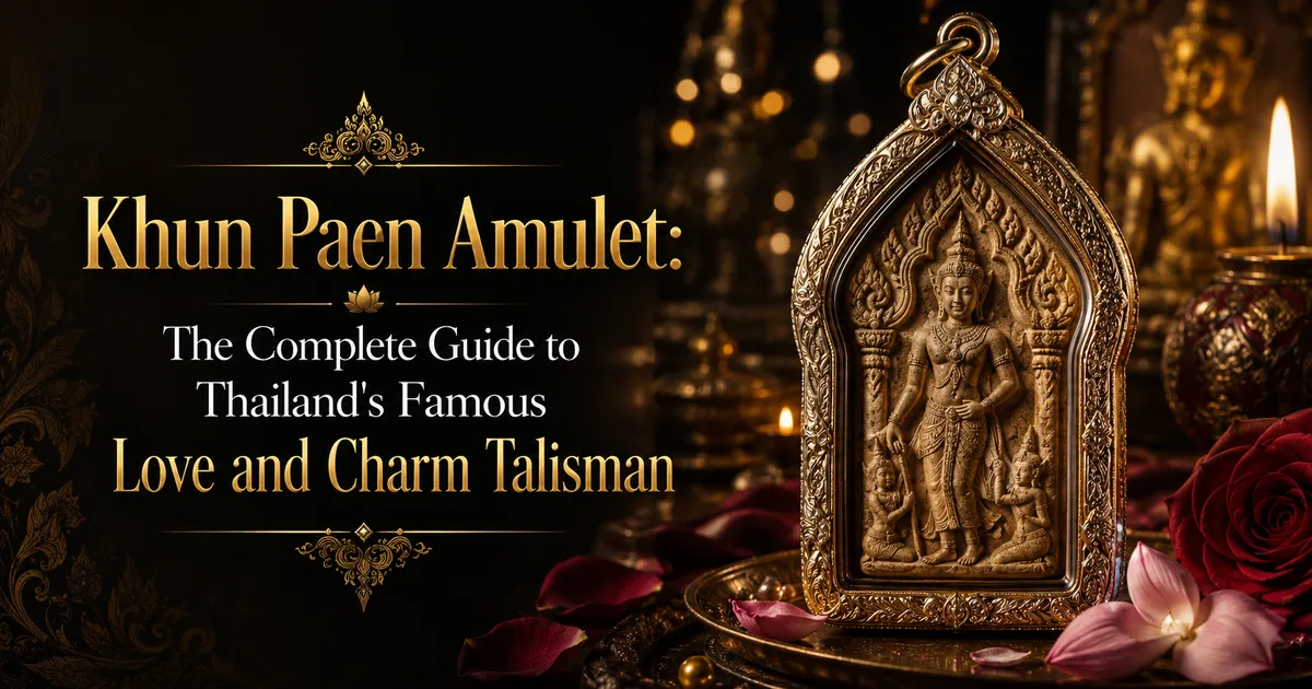 Khun Paen Amulet: The Complete Guide to Thailand's Famous Love and Charm Talisman