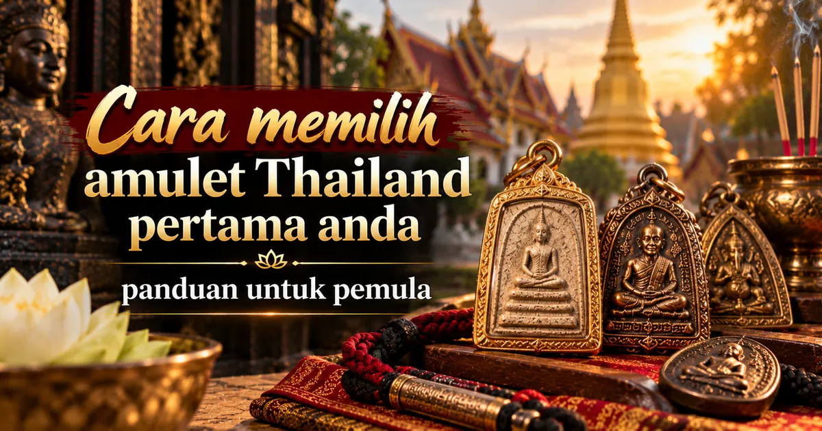 Cara memilih amulet Thailand pertama anda: panduan untuk pemula