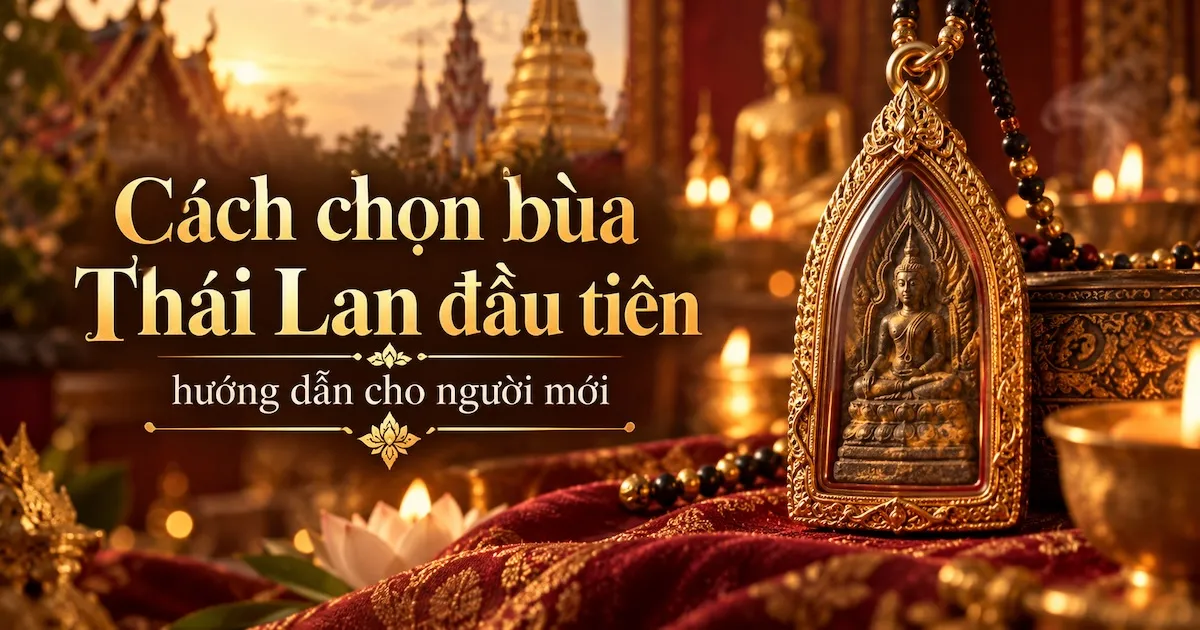 Cách chọn bùa Thái Lan đầu tiên: hướng dẫn cho người mới