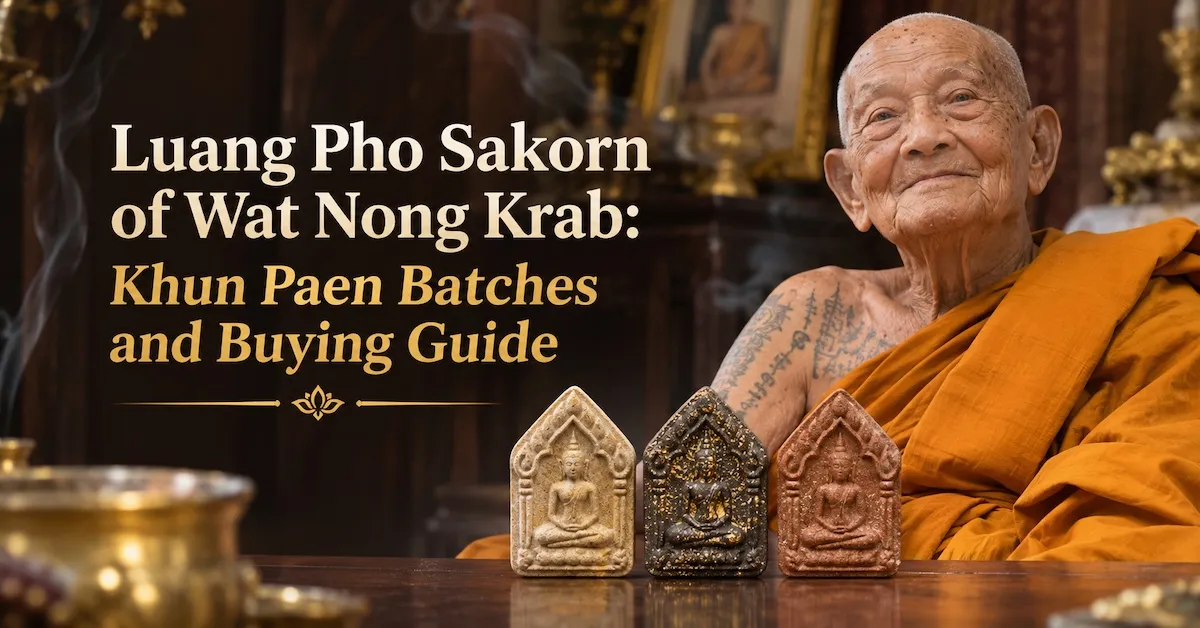 Luang Pho Sakorn of Wat Nong Krab: Khun Paen Batches and Buying Guide