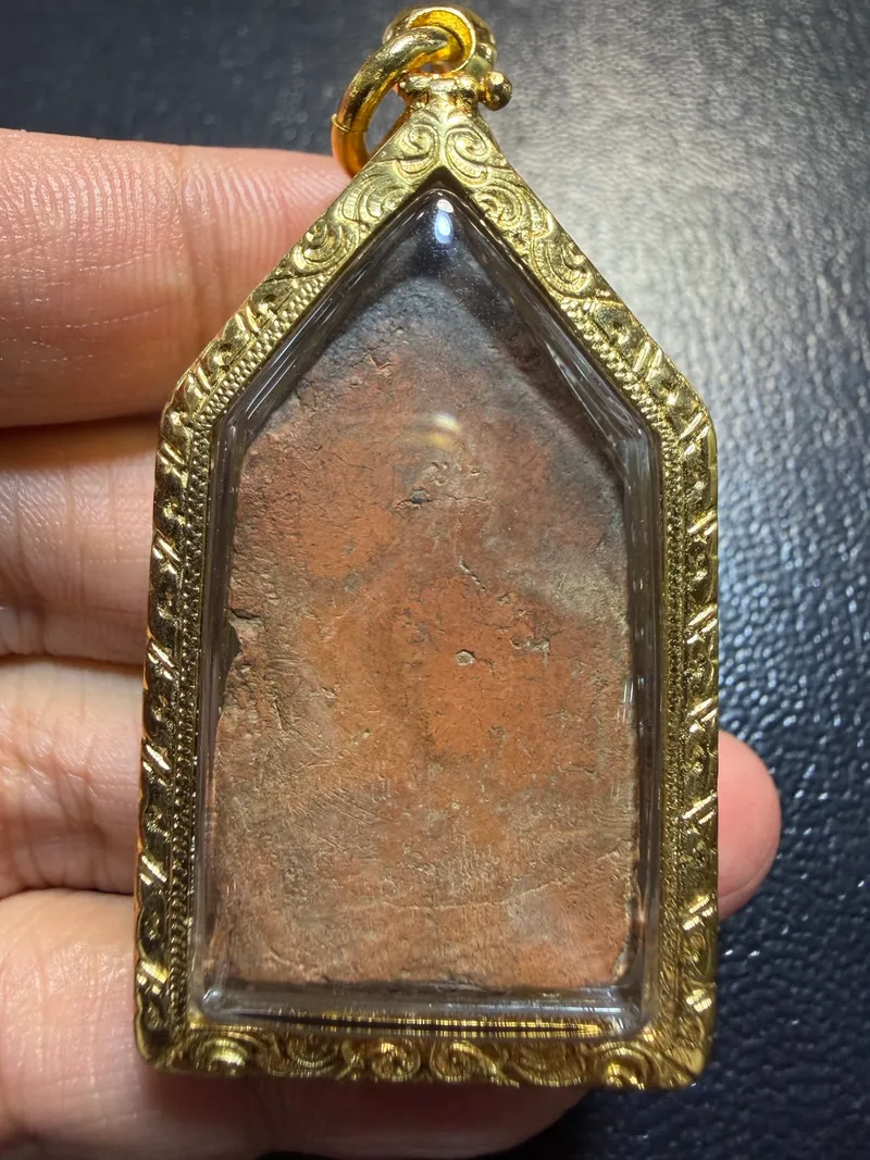 Luang Phor Daeng · Phra Khun Paen Nang Kuman · Baked Clay · B.E. 2503 — Certified D00424 2
