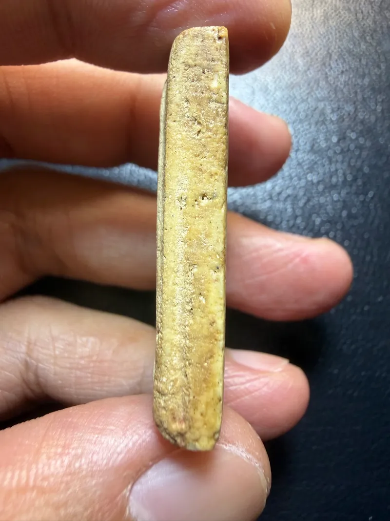 拉康寺·百年紀念崇迪·魚蛋模·粉質（佛曆2515年阿贊多圓寂百年紀念｜協會正式鑑定卡 P01992·僅此一件） 2