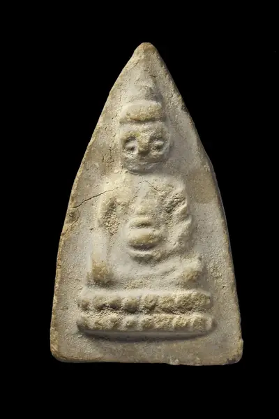 Khun Mae Boonruean · Phut Noi Little Buddha · First Batch (Run Raek) · Sacred Scripture Powder · Small Mold · Wat Awut Wikasitaram B.E. 2494 — Certified No. 07011