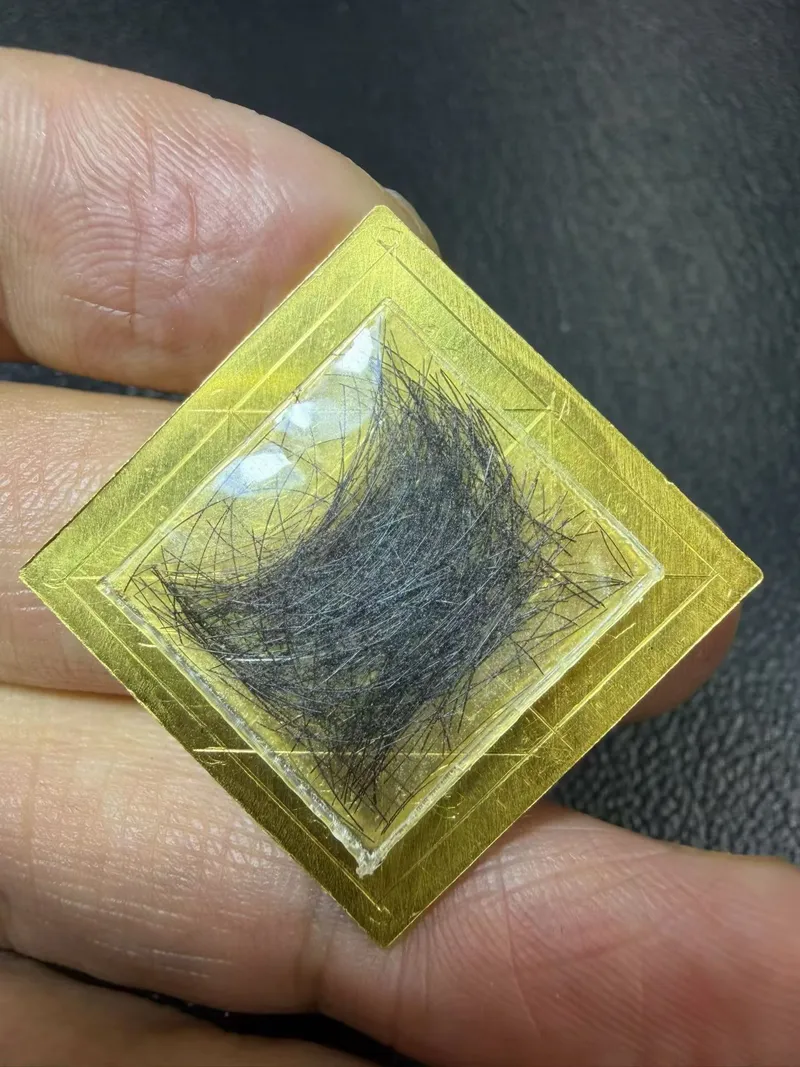 Ajarn Tiew · Phra Phrom "Rasami Phrom" First Batch (Run Raek) · Diamond Coin · Solid Gold · Wat Manee Cholakhan B.E. 2545 — Certified No. 09084 5