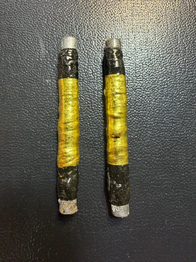 阿贊尊·派更雅符管·第一期·金箔黑漆（佛曆2557年｜協會鑑定 01745 / 01744·現有兩支） 2