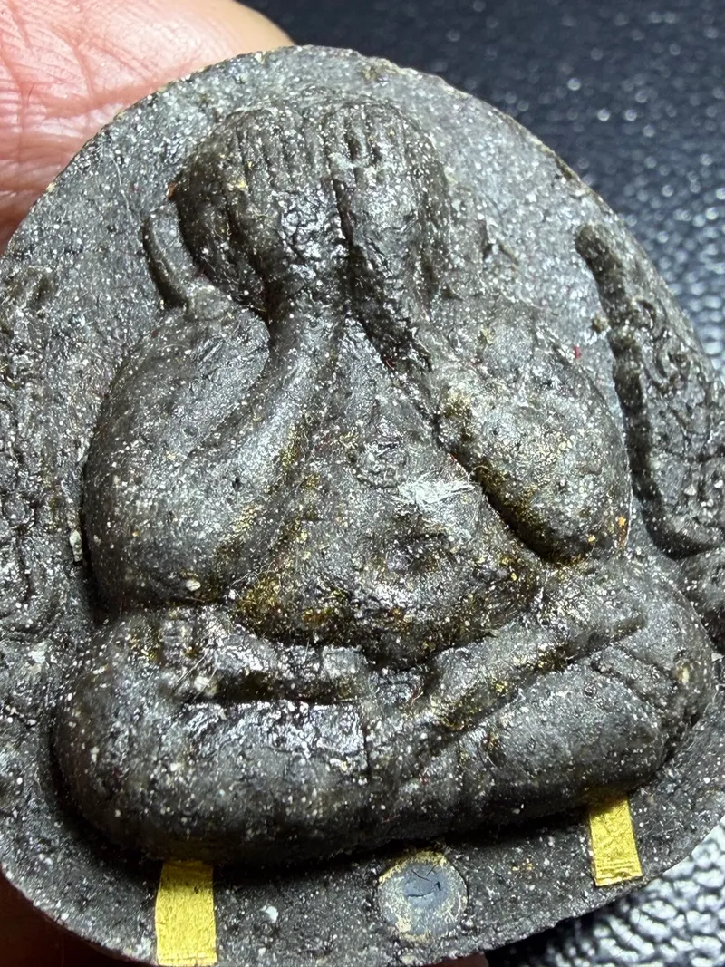 Luang Phor Khun · Jumbo Phra Pidta "Million Pidta" · Sao 5 Khun Phan Lan · Sacred Powder with Twin Gold Takrut · Wat Ban Rai B.E. 2537 — Certified 6510-09818 2