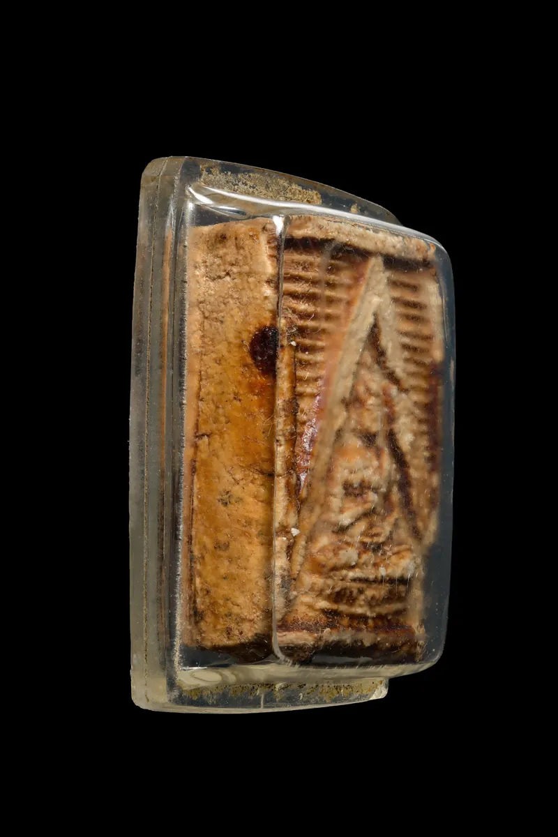 Luang Pho Sot · Phra Phong Khong Khwan Batch 3 · Deep Mold · Sacred Powder · Wat Paknam B.E. 2499 — Certified GJ10-894E8 4