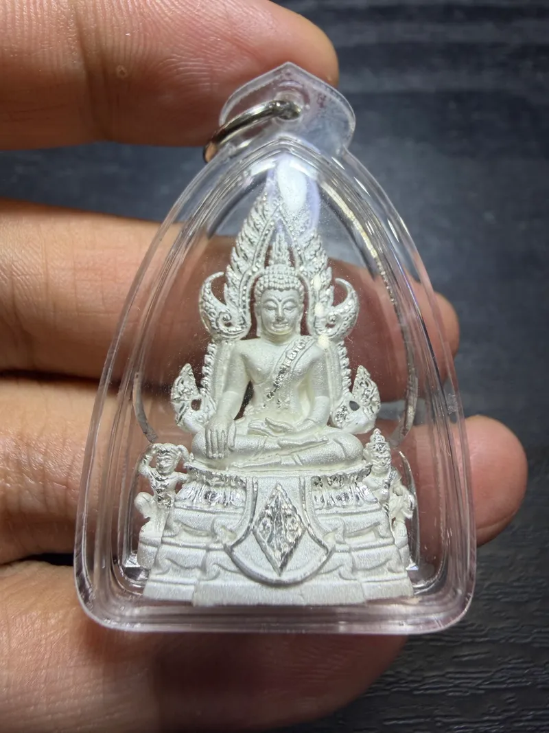 Phra Phuttha Chinnarat · History Edition · Large Mould · Sandblasted Silver · Thai Police Foundation B.E. 2562 — Certified R03498 1