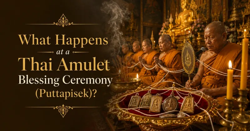 What Happens at a Thai Amulet Blessing Ceremony (Puttapisek)?