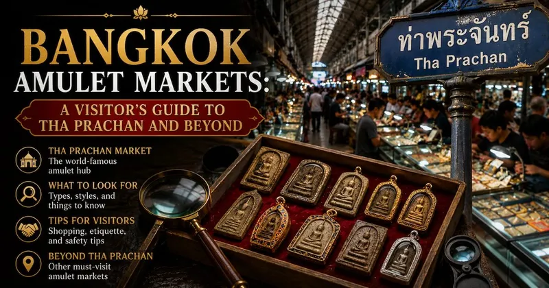 Bangkok Amulet Markets: A Visitor's Guide to Tha Prachan and Beyond