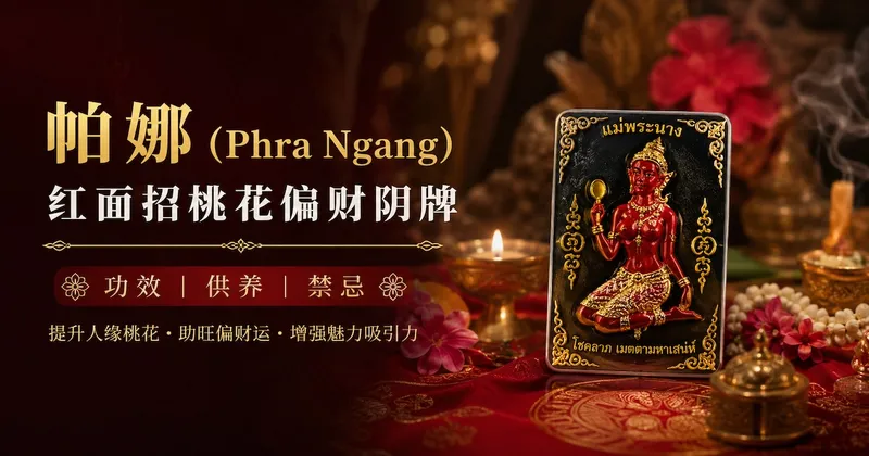 帕娜(Phra Ngang)——红面招桃花偏财阴牌的功效、供养与禁忌