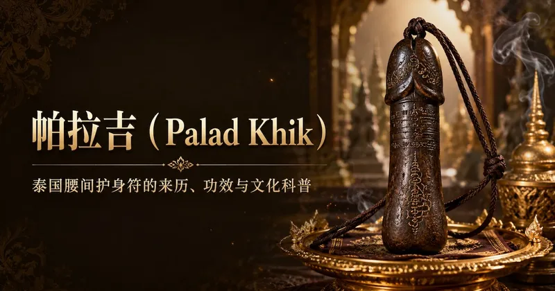 帕拉吉(Palad Khik)——泰国腰间护身符的来历、功效与文化科普