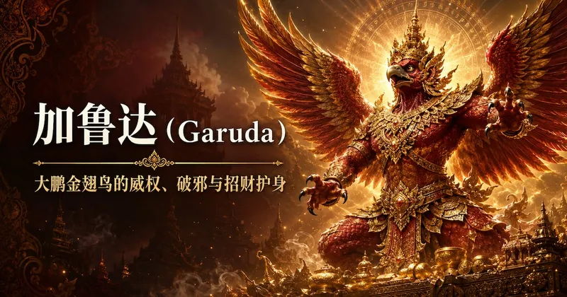 加鲁达(Garuda)——大鹏金翅鸟的威权、破邪与招财护身