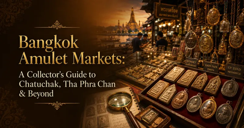 Bangkok Amulet Markets: A Collector's Guide to Chatuchak, Tha Phra Chan & Beyond