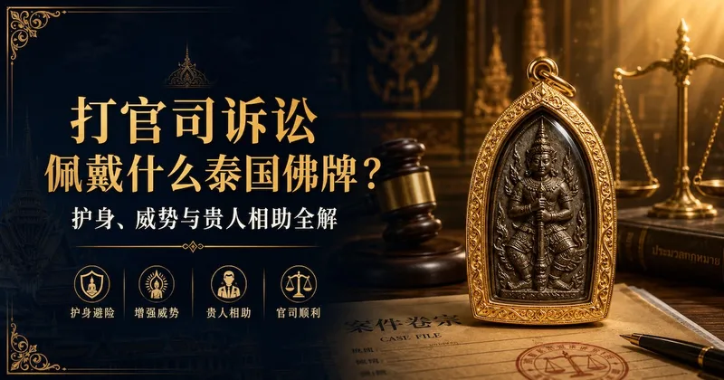 打官司诉讼佩戴什么泰国佛牌?护身、威势与贵人相助全解