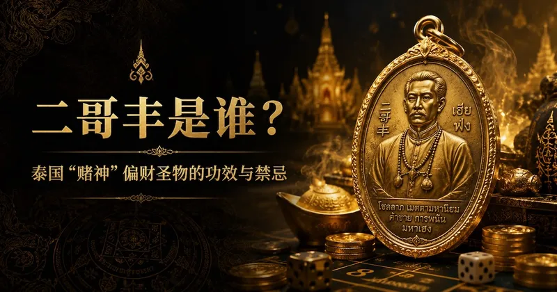 二哥丰是谁?泰国"赌神"偏财圣物的功效与禁忌