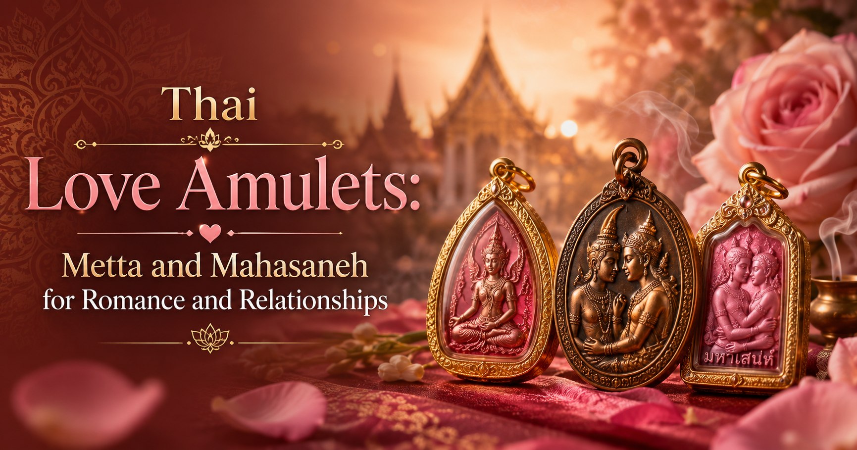 Thai Love Amulets: Metta and Mahasaneh for Romance and Relationships