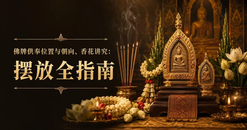 佛牌供奉位置与朝向、香花讲究:摆放全指南