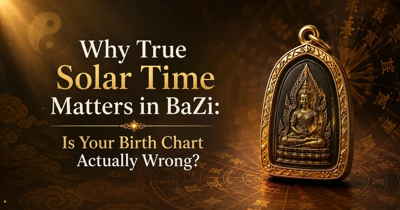 Why True Solar Time Matters in BaZi: Is Your Birth Chart Actually Wrong?
