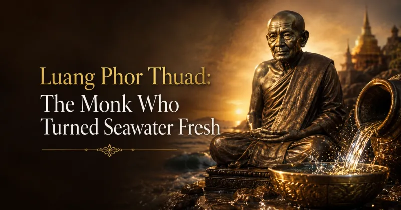Luang Phor Thuad: The Monk Who Turned Seawater Fresh