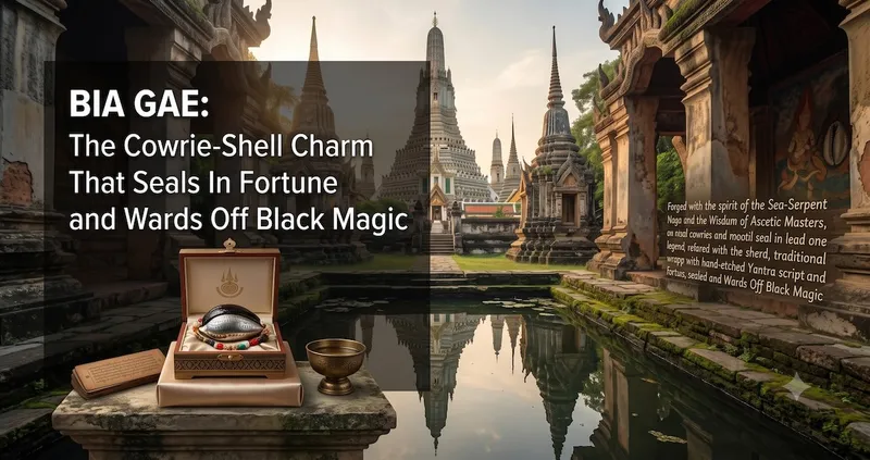 Bia Gae: The Cowrie-Shell Charm That Seals In Fortune and Wards Off Black Magic