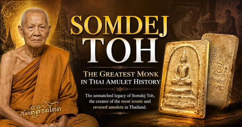 Somdej Toh: The Greatest Monk in Thai Amulet History