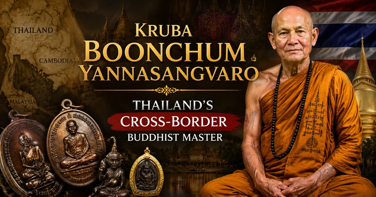 Kruba BoonChum Yannasangvaro: Thailand's Cross-Border Buddhist Master