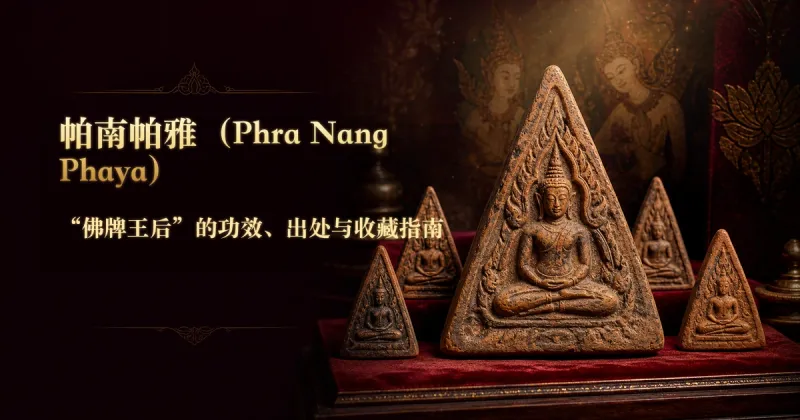 帕南帕雅(Phra Nang Phaya)——“佛牌王后”的功效、出处与收藏指南